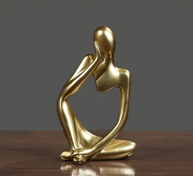 Thoughtful Pose Sculpture
