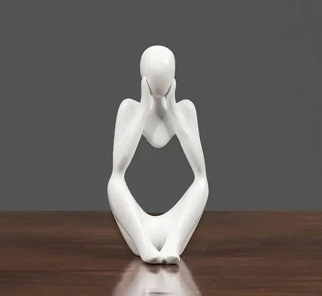 Thoughtful Pose Sculpture
