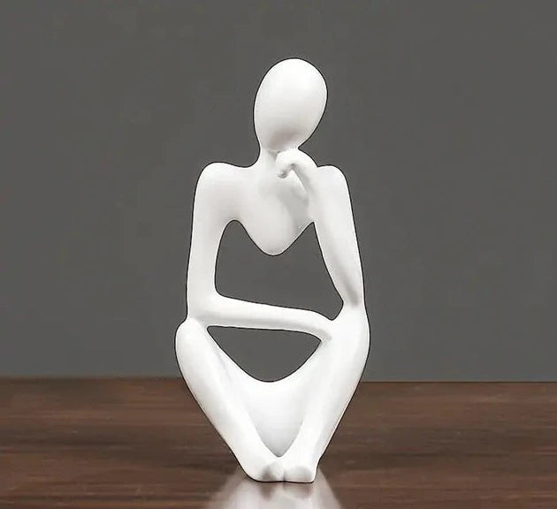 Thoughtful Pose Sculpture