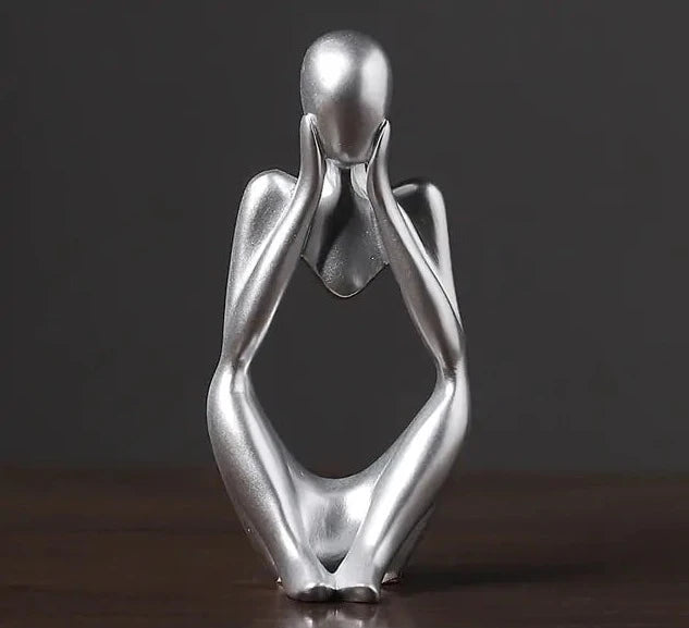 Thoughtful Pose Sculpture