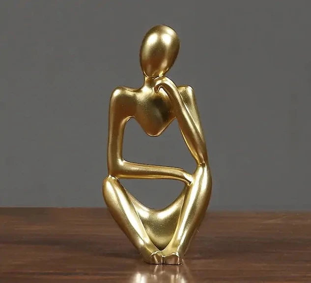 Thoughtful Pose Sculpture