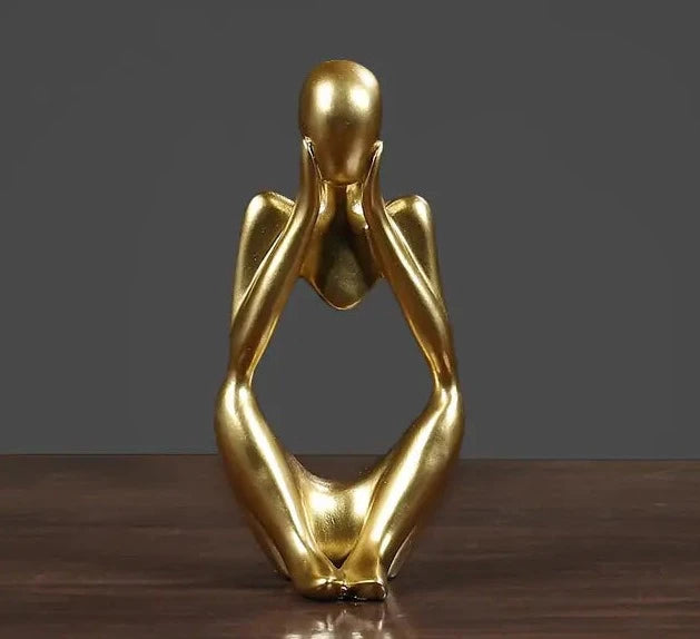 Thoughtful Pose Sculpture