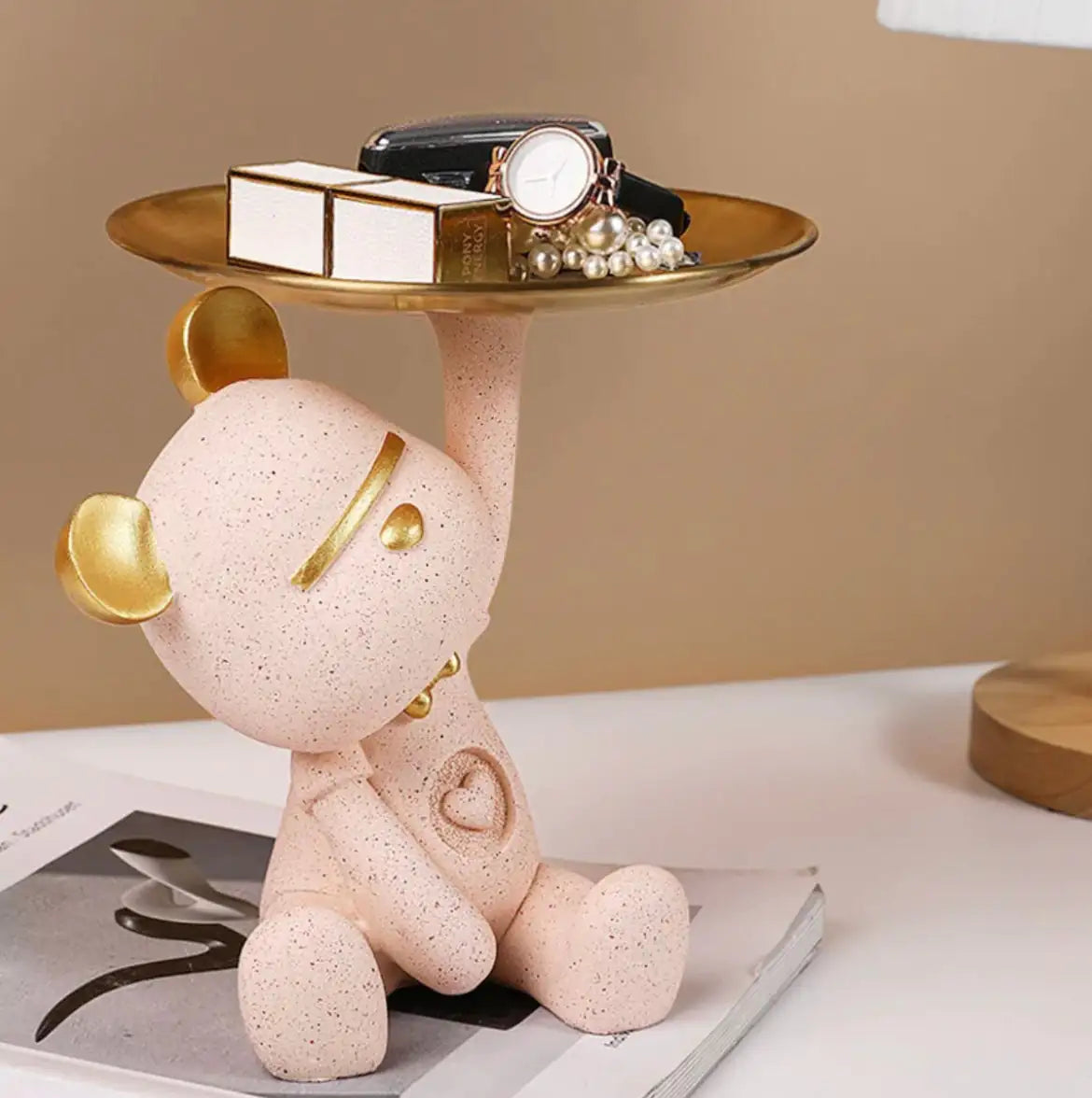 Mini Teddy Table with Heart