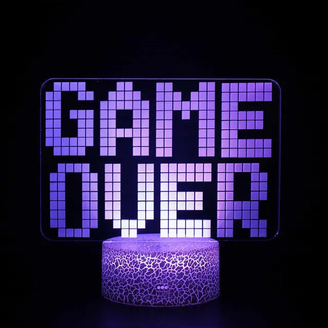 3D LED Gaming Lamp 7 colors