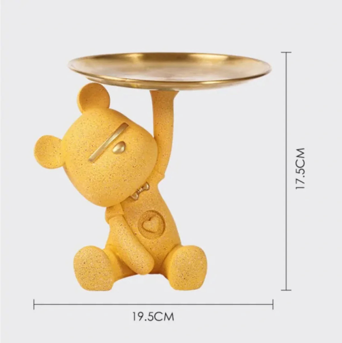 Mini Teddy Table with Heart