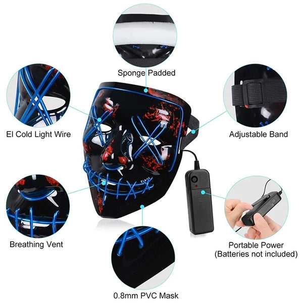 LED Purge Mask - 4 colors