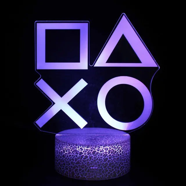 3D LED Gaming Lamp 7 colors