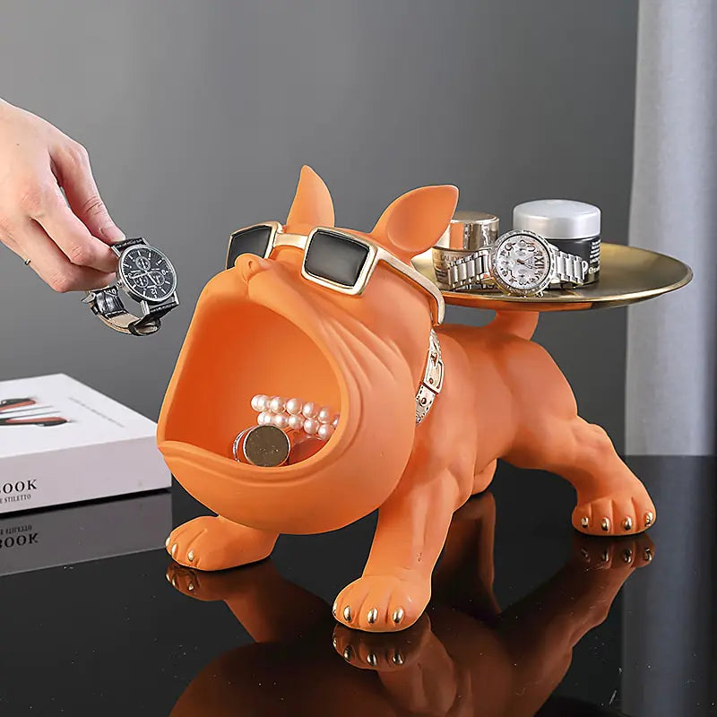 French Bulldog Table/Storage