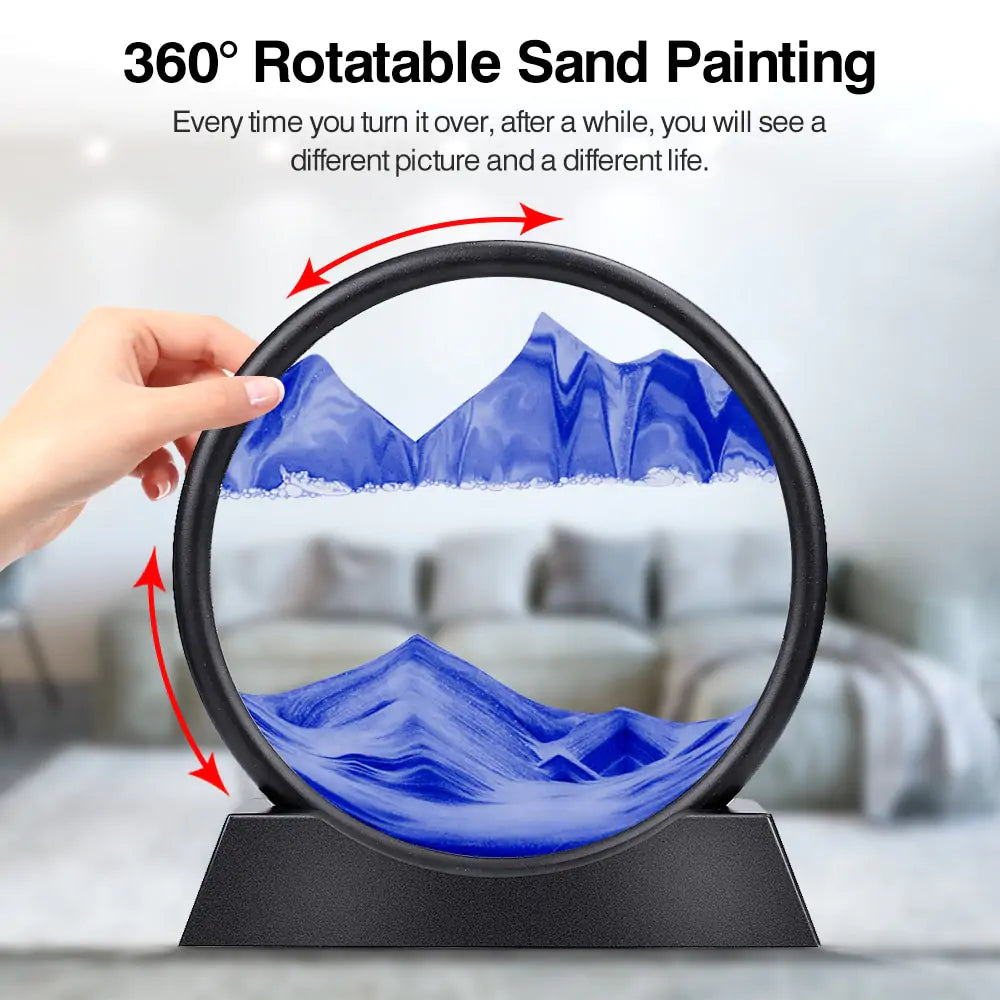 Rotatable Sand Art Painting