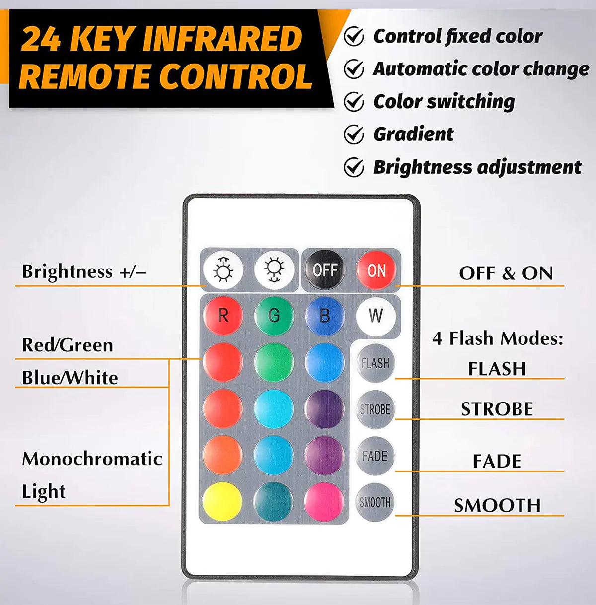 3D LED Gaming Lamp 7 colors