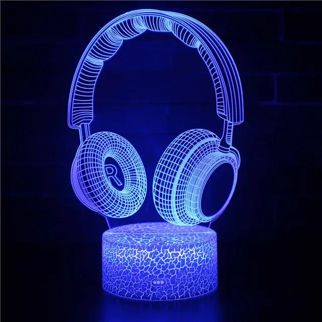 3D LED Gaming Lamp 7 colors